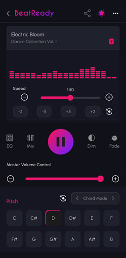 BeatReady App Screen 1